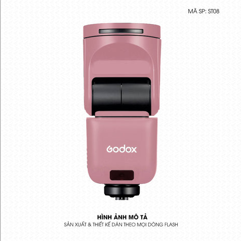 Dán Skin Đèn Flash Đổi Màu Hồng | ST08