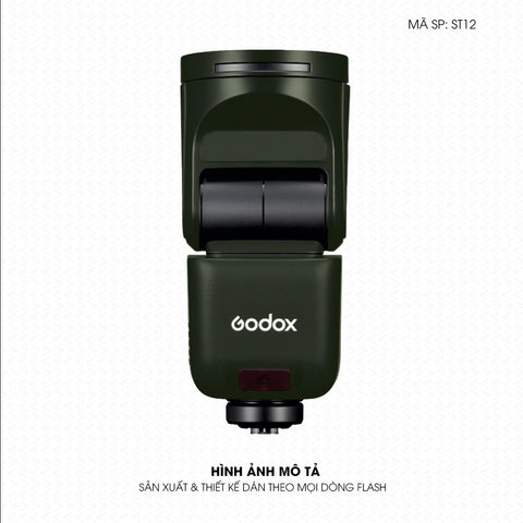 Dán Skin Đèn Flash Đổi Màu Xanh Quân Đội | ST11