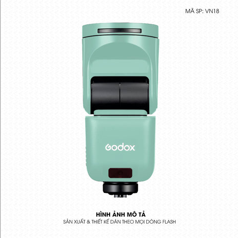 Dán Skin Đèn Flash Đổi Màu Xanh Mint | VN18