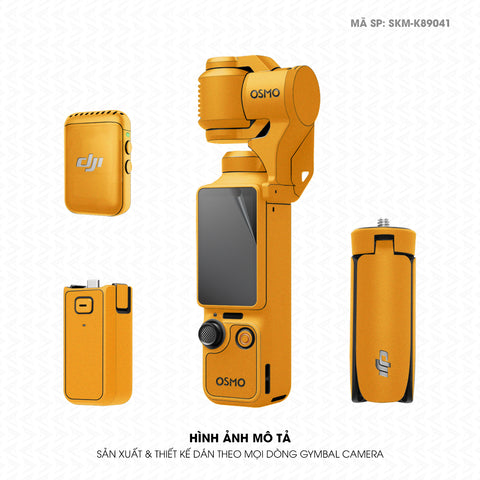 Dán Skin Gimbal Camera Đổi Màu Cam | SKM-K89041
