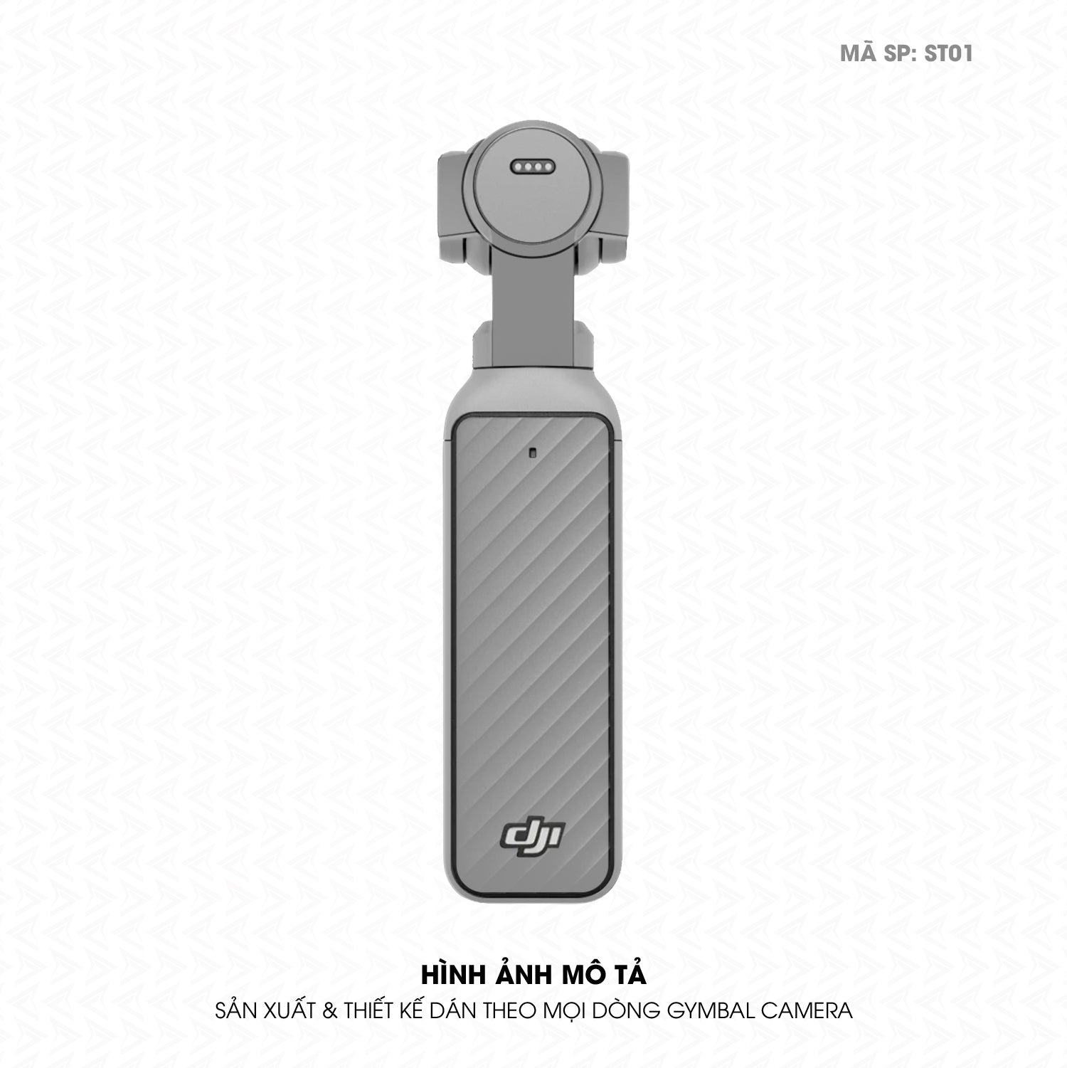 Dán Skin Gimbal Camera Đổi Màu Xám Bạc | ST01