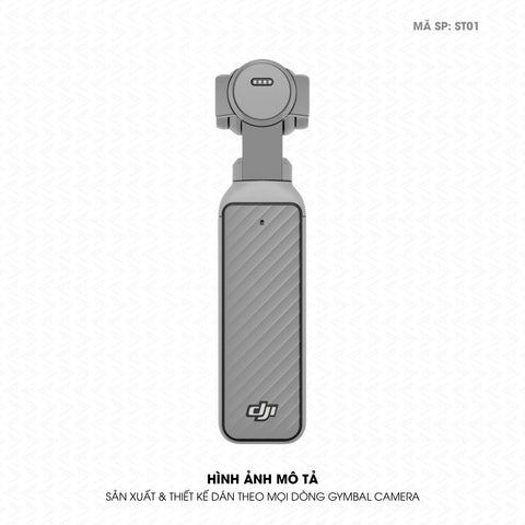 Dán Skin Gimbal Camera Đổi Màu Xám Bạc | ST01
