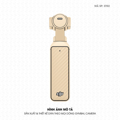 Dán Skin Gimbal Camera Đổi Màu Khakhi Milan | ST02