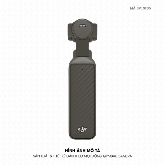 Dán Skin Gimbal Camera Đổi Màu Titan Xám | ST05