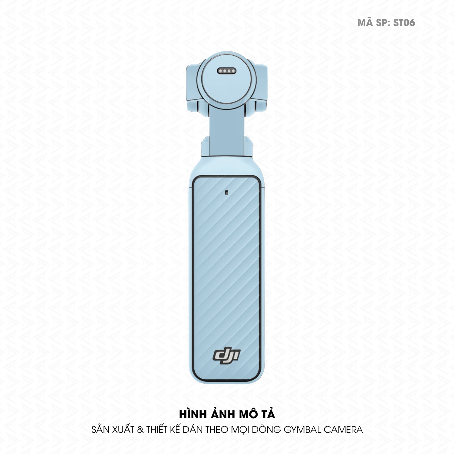 Dán Skin Gimbal Camera Đổi Màu Xanh Baby | ST06