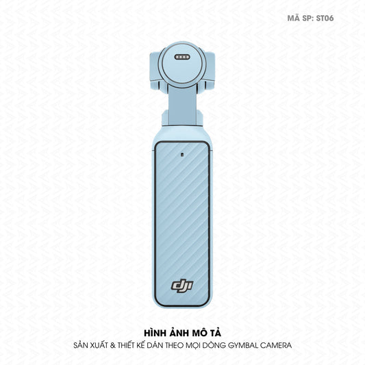 Dán Skin Gimbal Camera Đổi Màu Xanh Baby | ST06