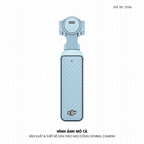 Dán Skin Gimbal Camera Đổi Màu Xanh Baby | ST06