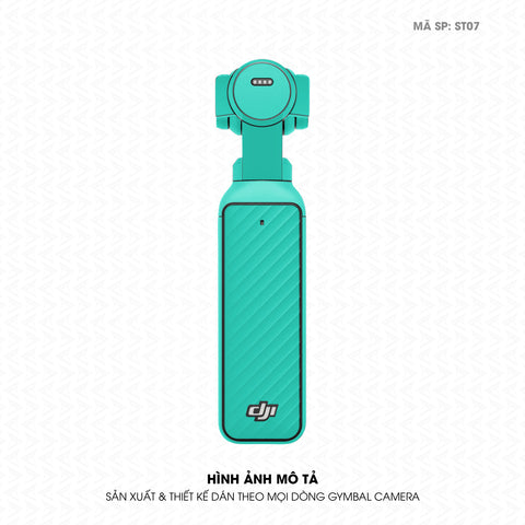Dán Skin Gimbal Camera Đổi Màu Xanh Tiffany | ST07
