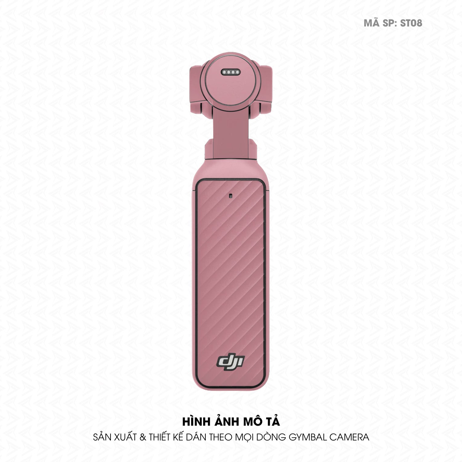 Dán Skin Gimbal Camera Đổi Màu Hồng | ST08