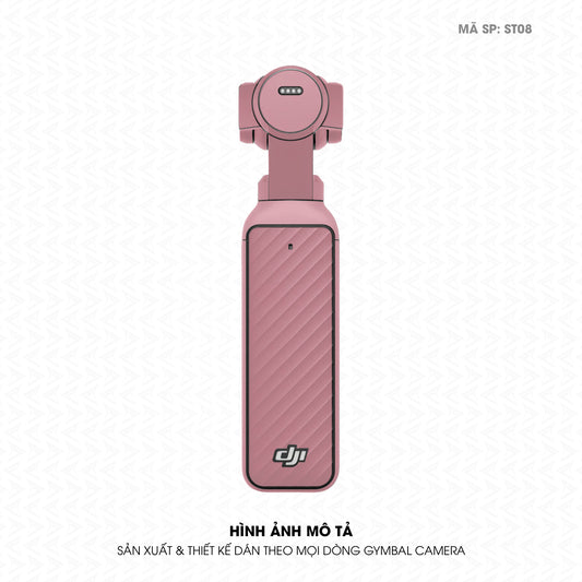 Dán Skin Gimbal Camera Đổi Màu Hồng | ST08