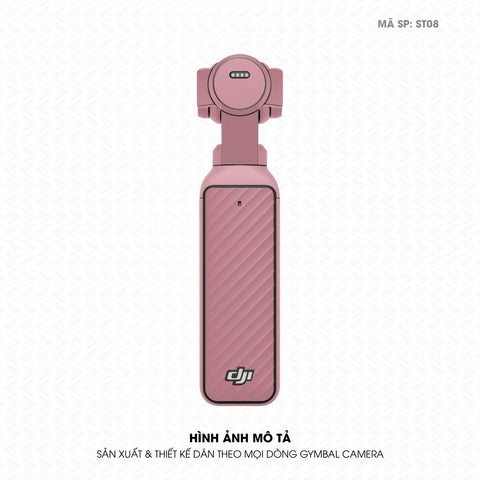 Dán Skin Gimbal Camera Đổi Màu Hồng | ST08