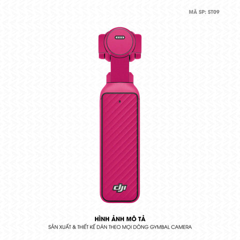 Dán Skin Gimbal Camera Đổi Màu Hồng Đậm | ST09