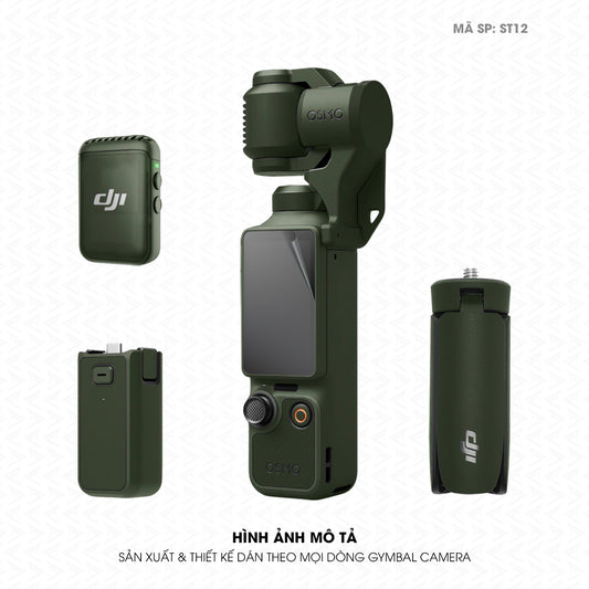 Dán Skin Gimbal Camera Đổi Màu Xanh Quân Đội | ST12