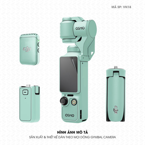 Dán Skin Gimbal Camera Đổi Màu Xanh Mint | VN18