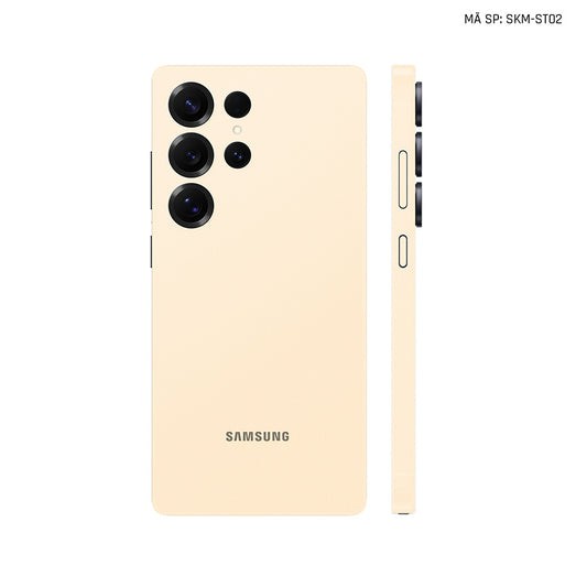 Dán Skin Samsung Galaxy S24 Series Đổi Màu Khakhi | SKM-ST02