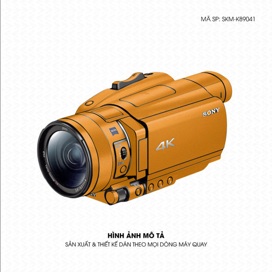 Dán Skin Máy Quay Phim Đổi Màu Cam | SKM-K89041