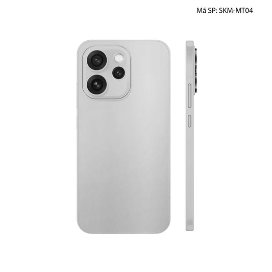 Dán Skin Oppo Reno15 Series Đổi Màu Bạc | SKM-MT04