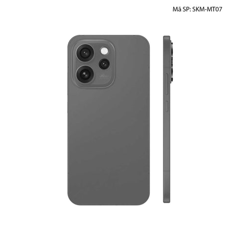 Dán Skin Oppo Reno15 Series Đổi Màu Xám Metallic | SKM-MT07