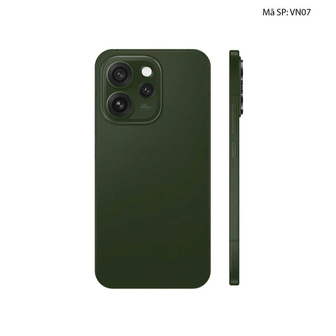Dán Skin Oppo Reno15 Series Đổi Màu Xanh Quân Đội | VN07