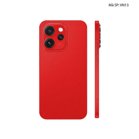 Dán Skin Oppo Reno15 Series Đổi Màu Đỏ Lì | VN13