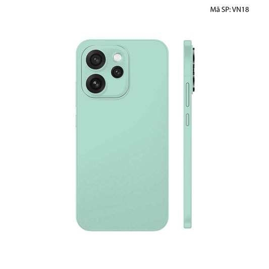 Dán Skin Oppo Reno15 Series Đổi Màu Xanh Mint | VN18