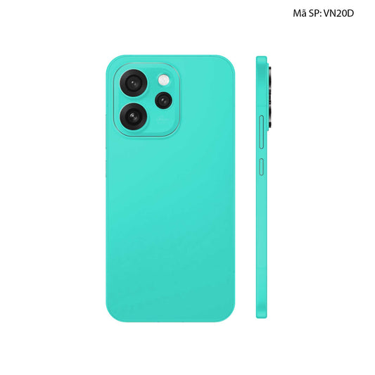 Dán Skin Oppo Reno15 Series Đổi Màu Xanh Tiffany | VN20D