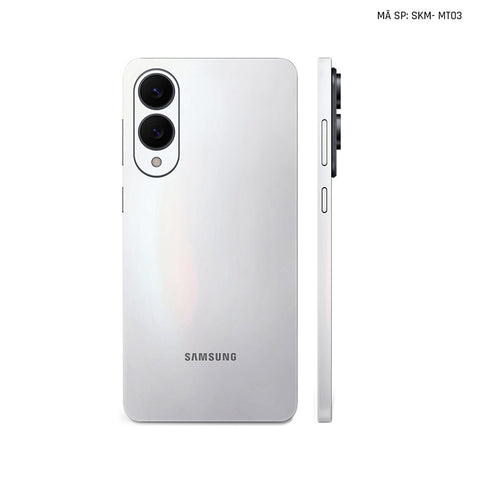 Dán Skin Samsung Galaxy S25 Series Đổi Màu Trắng Ngọc Trai | SKM-MT03