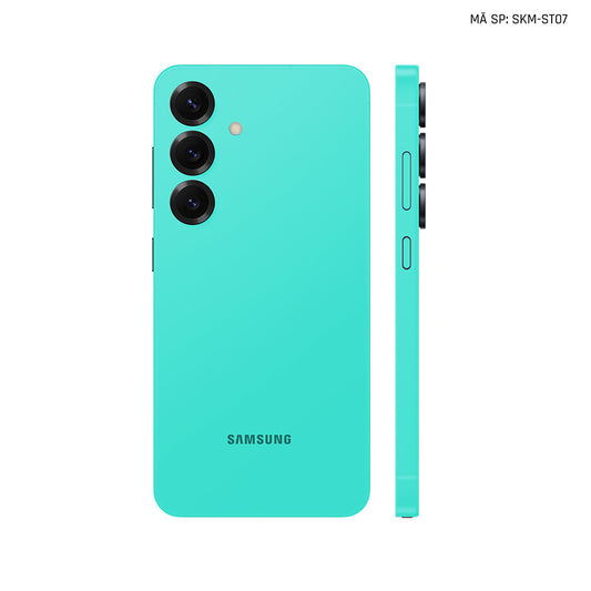 Dán Skin Samsung Galaxy S24 Series Đổi Màu Xanh Tiffany | SKM-ST07