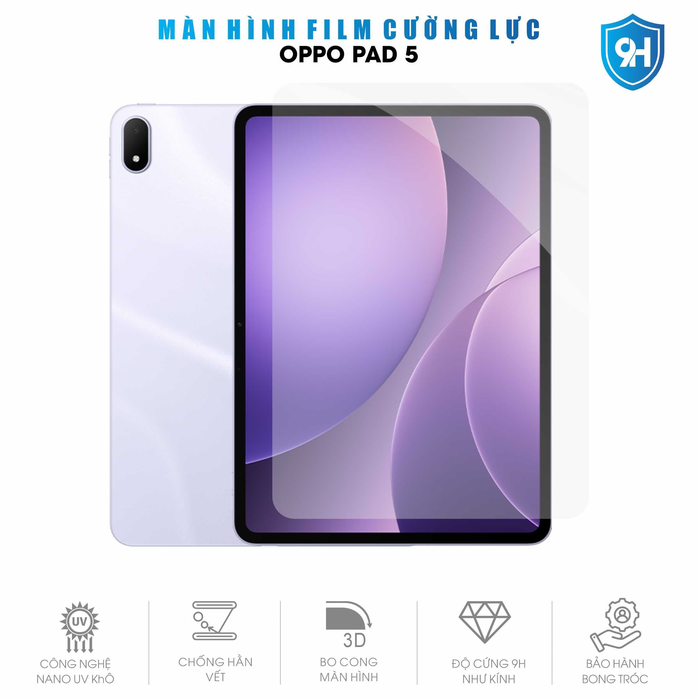 Miếng Dán Film Cường Lực Oppo Pad 5