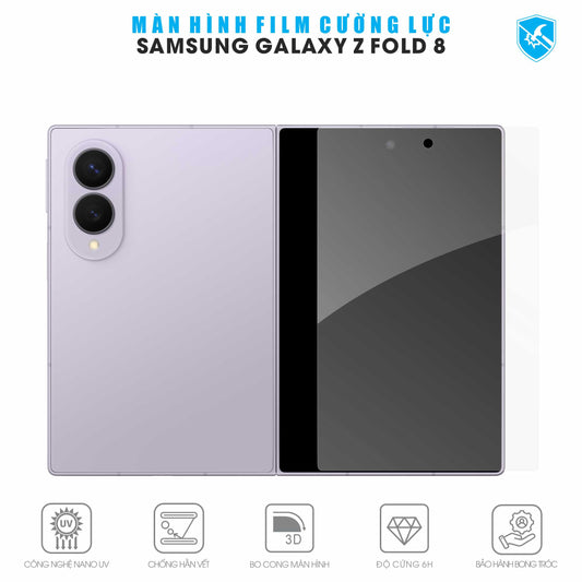 Dán Film Cường Lực Samsung Galaxy Z Fold 8 Full Màn Hình Ngoài