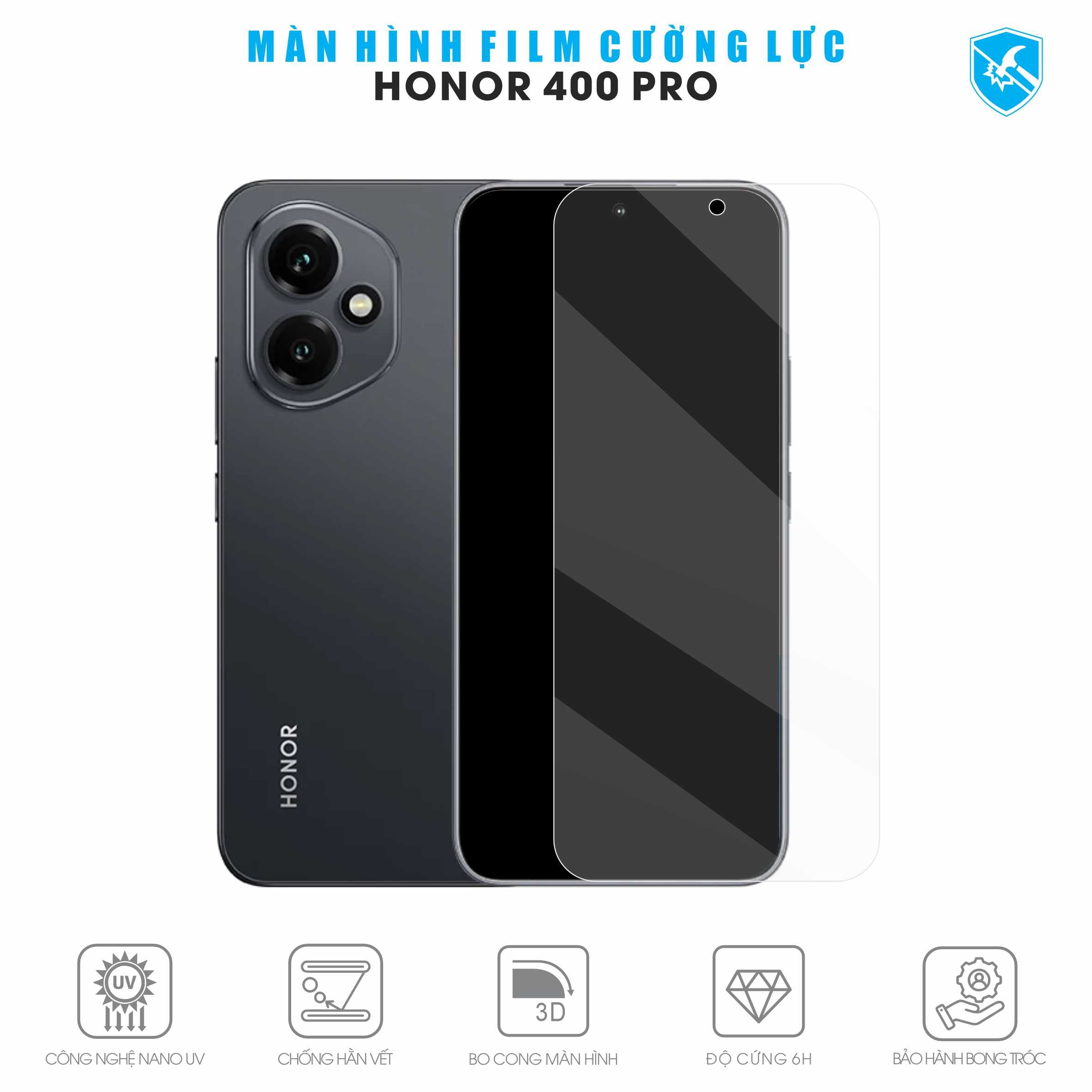 Dán Film Cường Lực Honor 400 Pro Full Màn Hình