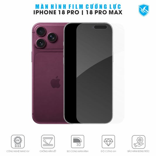 Dán Film Cường Lực Iphone 18 | Pro | Pro Max Full Màn Hình