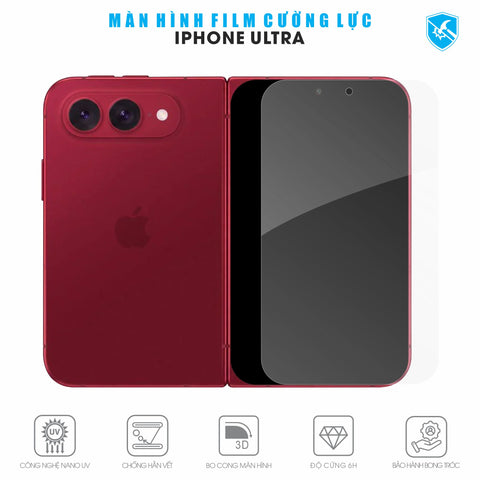 Dán Film Cường Lực Iphone Ultra Full Màn Hình Ngoài