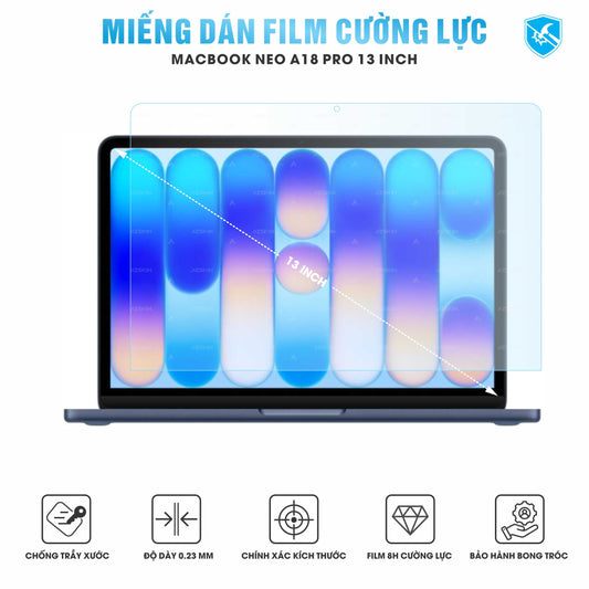 Miếng Dán Film Cường Lực Macbook Neo