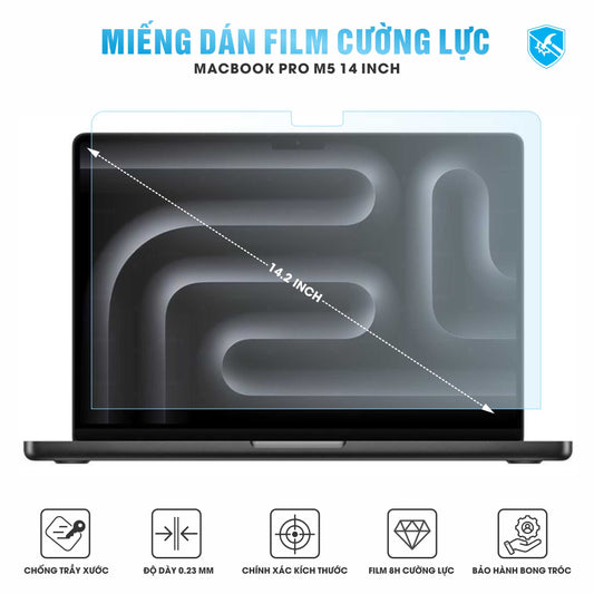 Miếng Dán Film Cường Lực Macbook Pro M5