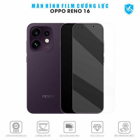 Dán Film Cường Lực Oppo Reno16 Full Màn Hình