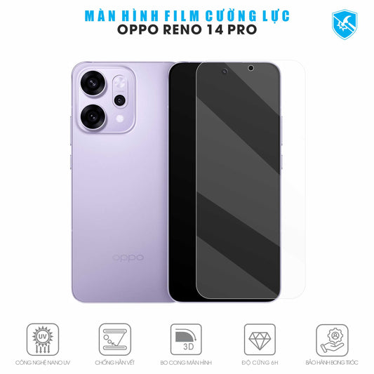 Dán Film Cường Lực Oppo Reno14 Pro Full Màn Hình