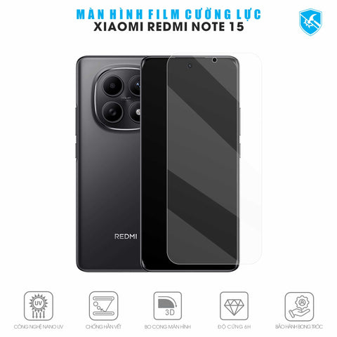 Dán Film Cường Lực Redmi Note 15 Full Màn Hình