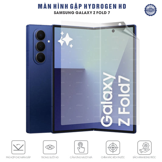 Miếng Dán Màn Hình Hydrogen HD Samsung Galaxy Z Fold 7