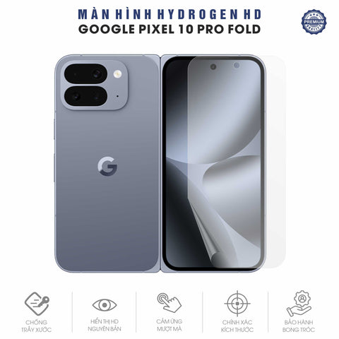 Miếng Dán Hydrogen HD Google Pixel 10 Pro Fold full màn hình phụ