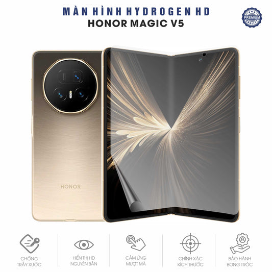 Miếng Dán Full Màn Hình Gập Hydrogen HD Honor Magic V5