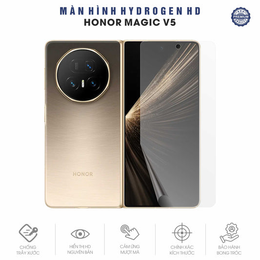 Miếng Dán Full Màn Hình Ngoài Hydrogen HD Honor Magic V5