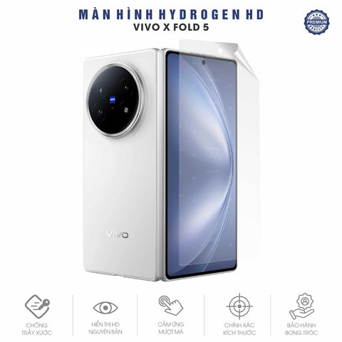 Miếng Dán Màn Hình Ngoài Hydrogen HD Vivo X Fold 5