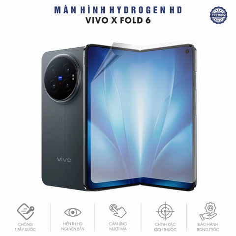 Miếng Dán Màn Hình Gập Hydrogen HD Vivo X Fold 6