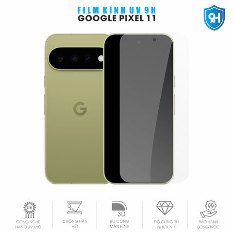 Miếng Dán Kính UV 9H Màn Hình Google Pixel 11