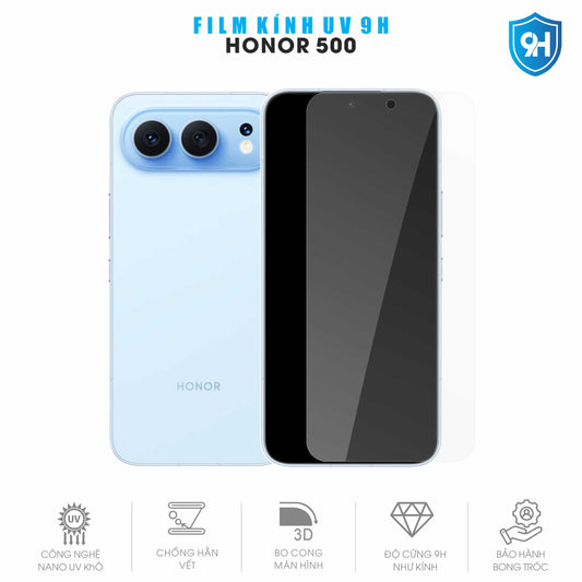 Miếng Dán Kính UV 9H Màn Hình Honor 500