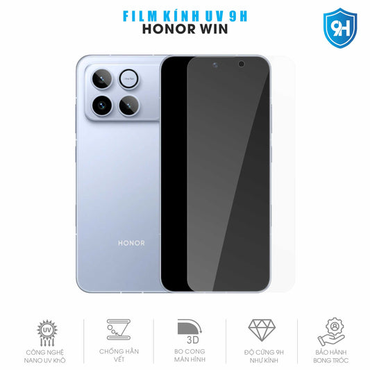 Miếng Dán Kính UV 9H Màn Hình Honor Win