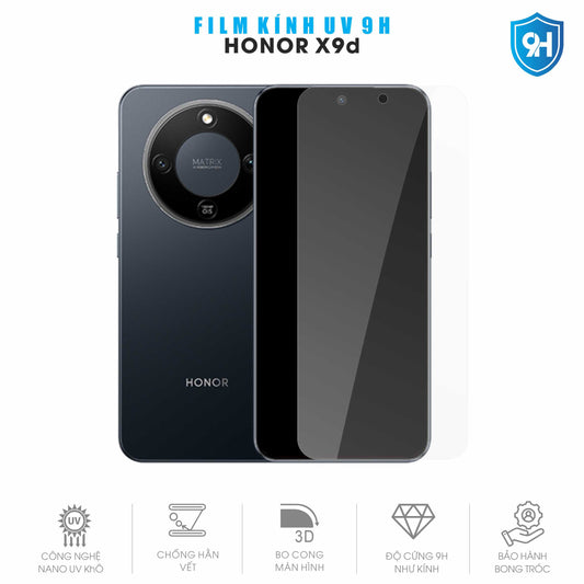 Miếng Dán Kính UV 9H Màn Hình Honor X9d