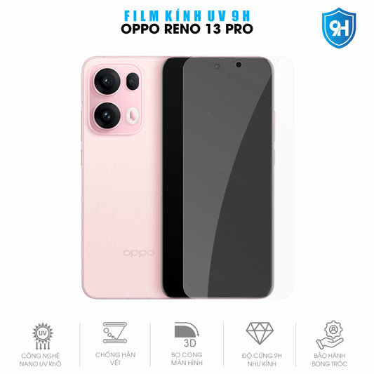 Miếng Dán Kính UV 9H Màn Hình Oppo Reno13 Pro