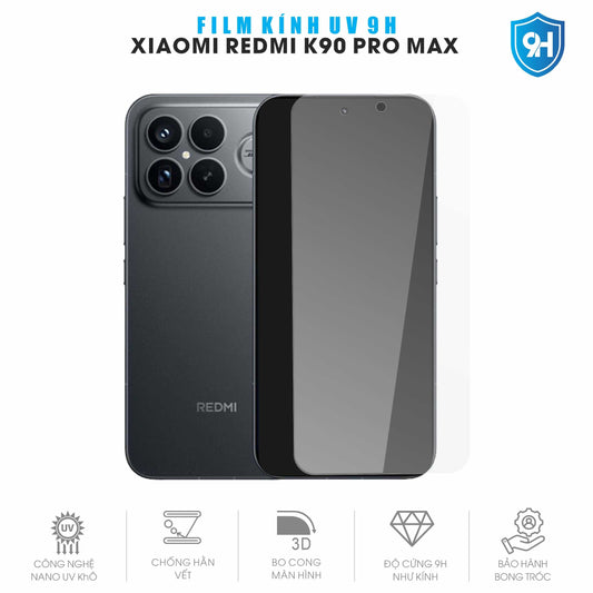 Miếng Dán Kính UV 9H Màn Hình Redmi K90 Pro Max